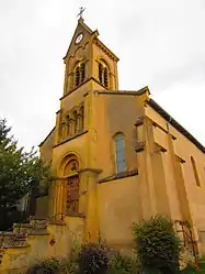 The church in Bazoncourt