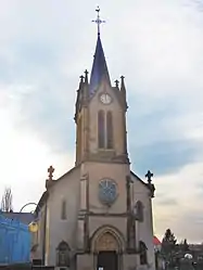 The church in Chérisey