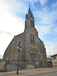 The church in Ébersviller