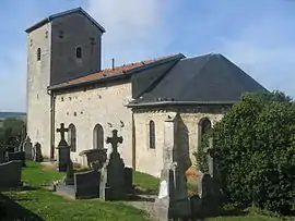 The church in Cléry-le-Petit