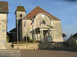 The church in Montfaucon