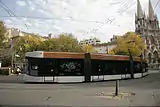 Église Saint-Vincent-de-Paul and the tram