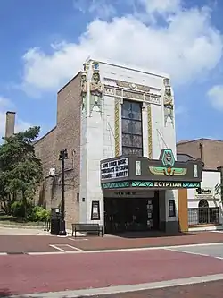 Egyptian Theatre, DeKalb, Illinois, USA, by Elmer F. Behrns, 1929-1930