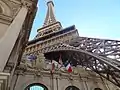 Eiffel Tower replica over Paris Las Vegas in 2014