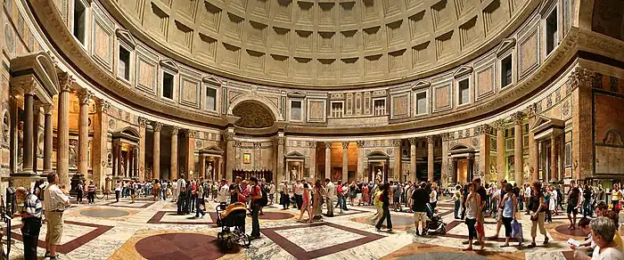 Pantheon (Rome), c.114-123