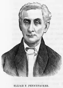 Sketch of Elijah Pennypacker