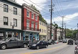 Main Street in Ellicott City, MD (May 2010)