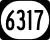 Kentucky Route 6317 marker