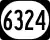 Kentucky Route 6324 marker