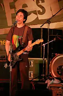 Buendia  performing at Screen Fest, Eastwood, 2008