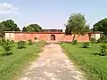 Mirza Najaf Khan tomb's enclosure wall