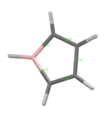 Bond lengths in Borole