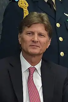 Former Secretary of TourismEnrique de la Madrid Cordero from  Institutional Revolutionary Party (PRI)