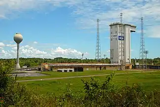 Vega launch pad in 2017