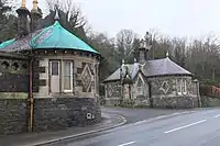 Entrance lodges for Stoneyhill (John Ballantyne), Walkerburn