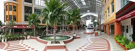 A wide shot of Era Walk