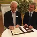 Senior Adviser on EU and Global Ecosystems for the World Conservation Union (IUCN), signs the Declaration