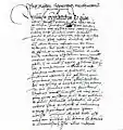First documentary evidence of Schwarzbach in 1240