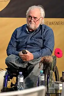 Erwin Riess at the Vienna Book Fair in 2017