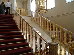 The Escalier Murat, linking the ground and first floors