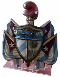 Verizon of the coat of arms of Cuba, 1899