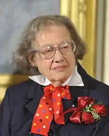 Esther M. Conwell (MS 1945, faculty member), recipient of the National Medal of Science