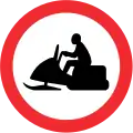 No off-road vehicles