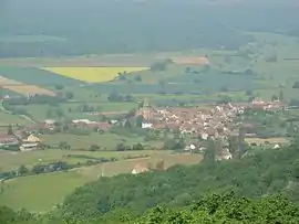 A general view of Étrigny