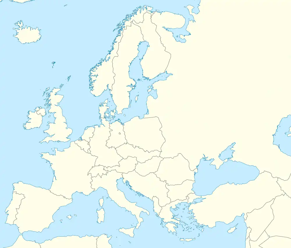 1955–56 European Cup is located in Europe