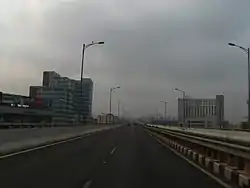 View from Electronic City Elevated Expressway near Bommanahalli