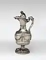 Austrian ewer, 1775, silver, height: 48&nbsp;cm, Metropolitan Museum of Art.