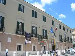 Palazzo Dogana, the provincial seat.