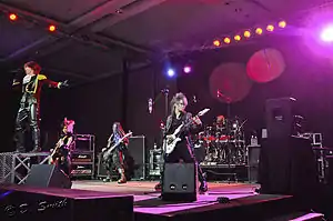 All-female band Exist Trace in Pittsburgh 2012