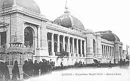 The Grand Palais was built for the Hanoi Exhibition, as the city became the capital of French Indochina.