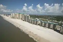 Perdido Key, July 13, 2005. Impact of Hurricane Dennis