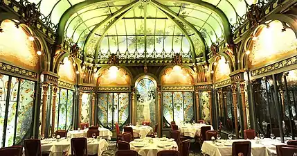 La Fermette Marbeuf (Paris), 1898, by Émile Hurtré