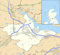 Larbert is located in Falkirk