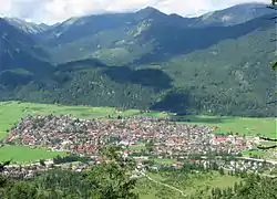 Farchant seen from Estergebirge