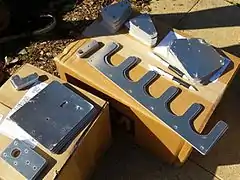 Farmbot is held together using 5mm aluminium plates.