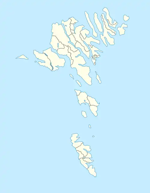 1953 Meistaradeildin is located in Denmark Faroe Islands