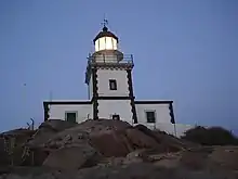 The lighthouse near Akrotiri