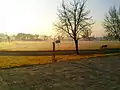Early morning view in winters