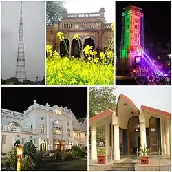 From top clockwise: Fazilka TV Tower, Raghuwar Bhawan, Fazilka Clock Tower, Asafwala War Memorial and Khuranj Haveli



something 
[Interactive fullscreen map]This is a stopgap mapping solution, while attempts are made to resolve technical difficulties with {{OSM Location map}}
Locations of Fazilka City, Punjab