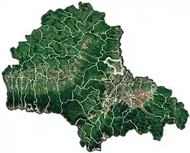 Location within the county