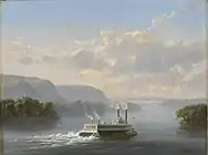 Steamwheeler on the Upper Mississippi, 1865 (Minneapolis Institute of Art)