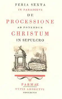 Modern-face types by the Amoretti Brothers, 1797