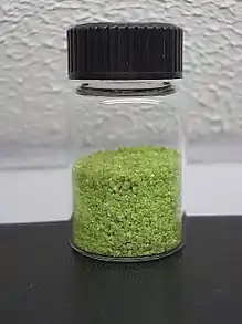 Ferric ammonium oxalate, .mw-parser-output .template-chem2-su{display:inline-block;font-size:80%;line-height:1;vertical-align:-0.35em}.mw-parser-output .template-chem2-su>span{display:block;text-align:left}.mw-parser-output sub.template-chem2-sub{font-size:80%;vertical-align:-0.35em}.mw-parser-output sup.template-chem2-sup{font-size:80%;vertical-align:0.65em}[NH4]3Fe(C2O4)3