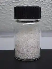 Iron alum, ammonium iron(III) sulfate, .mw-parser-output .template-chem2-su{display:inline-block;font-size:80%;line-height:1;vertical-align:-0.35em}.mw-parser-output .template-chem2-su>span{display:block;text-align:left}.mw-parser-output sub.template-chem2-sub{font-size:80%;vertical-align:-0.35em}.mw-parser-output sup.template-chem2-sup{font-size:80%;vertical-align:0.65em}[NH4][Fe(H2O)6](SO4)2