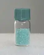 Ferrous sulfate heptahydrate, Melanterite, FeSO4·7H2O