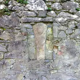 Sheela-na-gig at Augustinian Abbey in Fethard